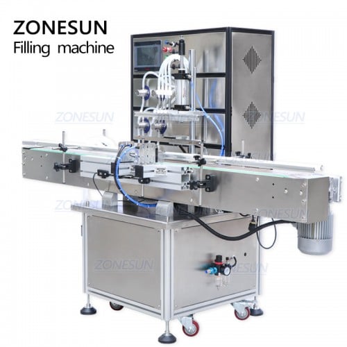 ZONESUN Full Automatic Magnetic Pump Liquid Filling Machine