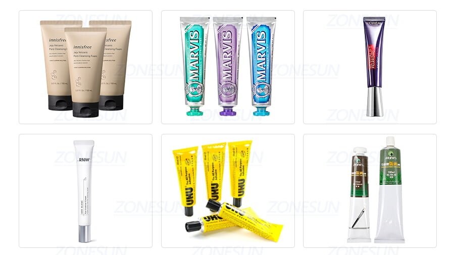 ZONESUN Automatic Tube Filling Sealing Machine For Toothpaste-ZONESUN TECHNOLOGY LIMITED