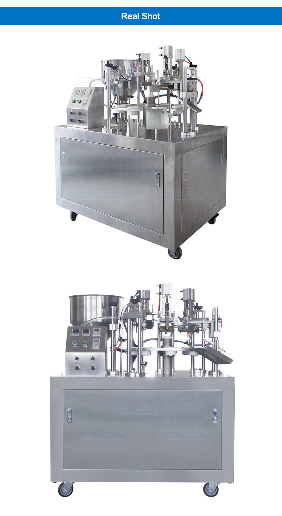 ZONESUN Automatic Tube Filling Sealing Machine For Toothpaste-ZONESUN TECHNOLOGY LIMITED