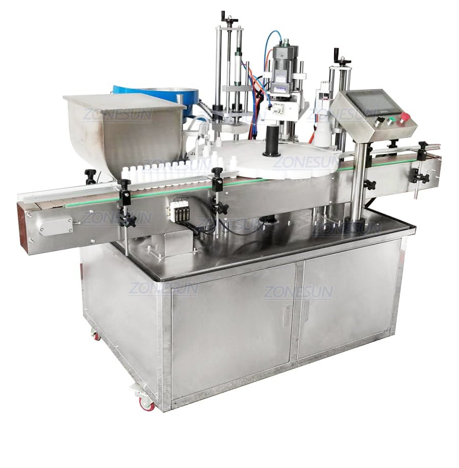 ZONESUN Full Automatic Rotary Bottle Filling Capping Machine-ZONESUN TECHNOLOGY LIMITED