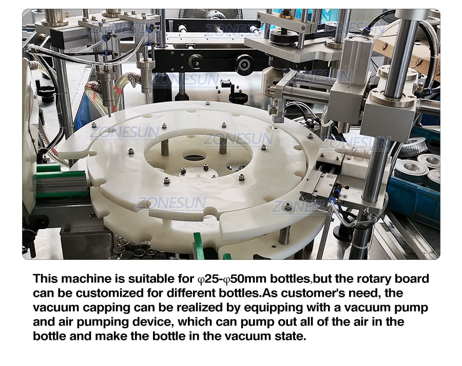 ZONESUN Full Automatic Rotary Bottle Filling Capping Machine-ZONESUN TECHNOLOGY LIMITED