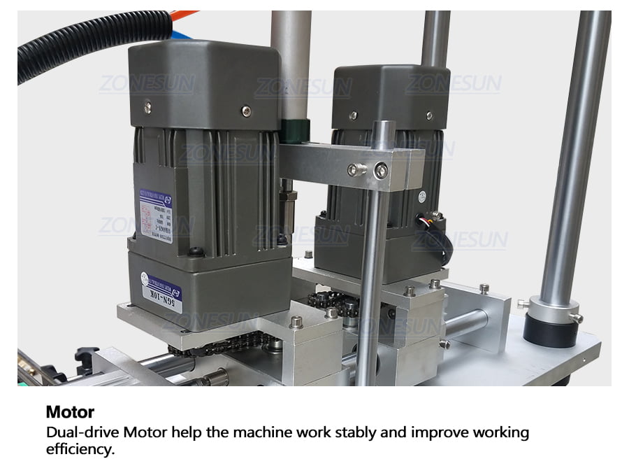 ZONESUN ZS-XG440A Full Automatic Bottle Capping Machine-ZONESUN TECHNOLOGY LIMITED