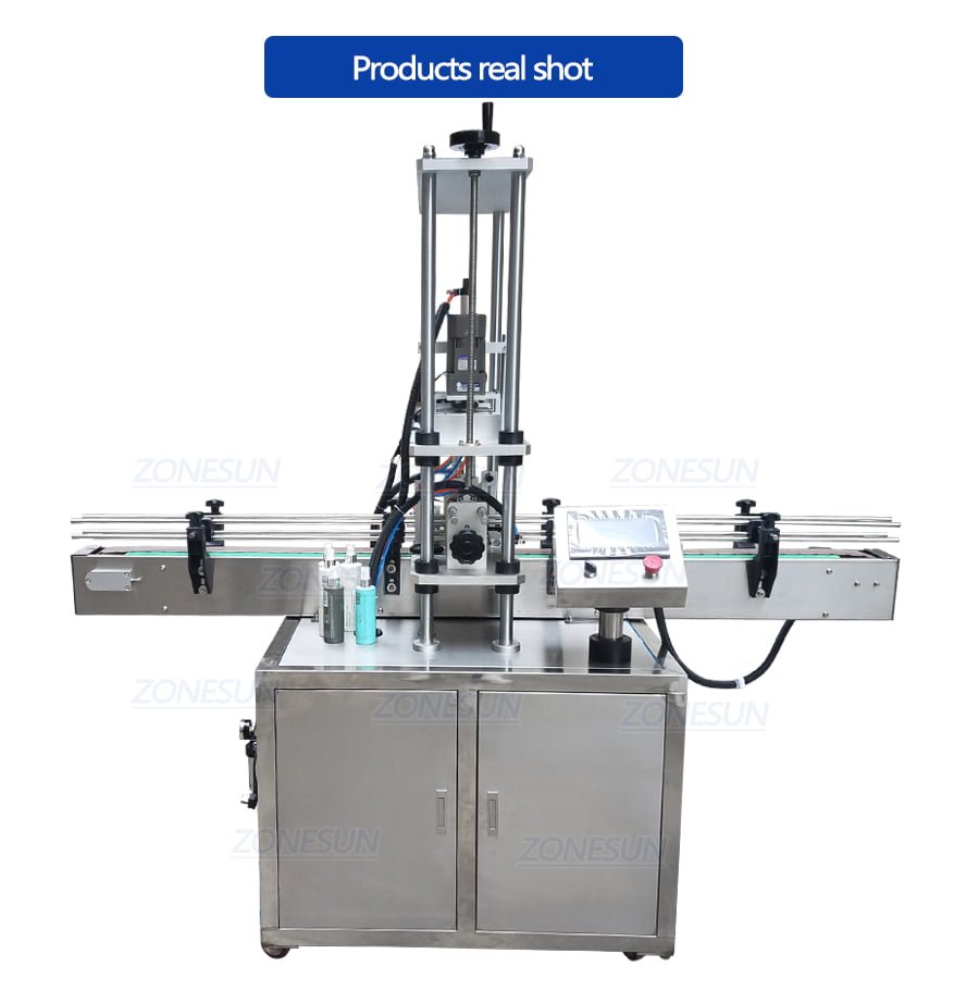 ZONESUN ZS-XG440A Full Automatic Bottle Capping Machine-ZONESUN TECHNOLOGY LIMITED