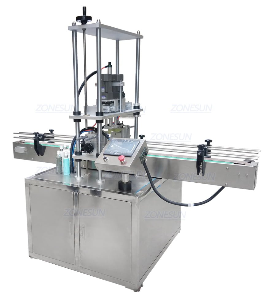 ZONESUN ZS-XG440A Full Automatic Bottle Capping Machine-ZONESUN TECHNOLOGY LIMITED