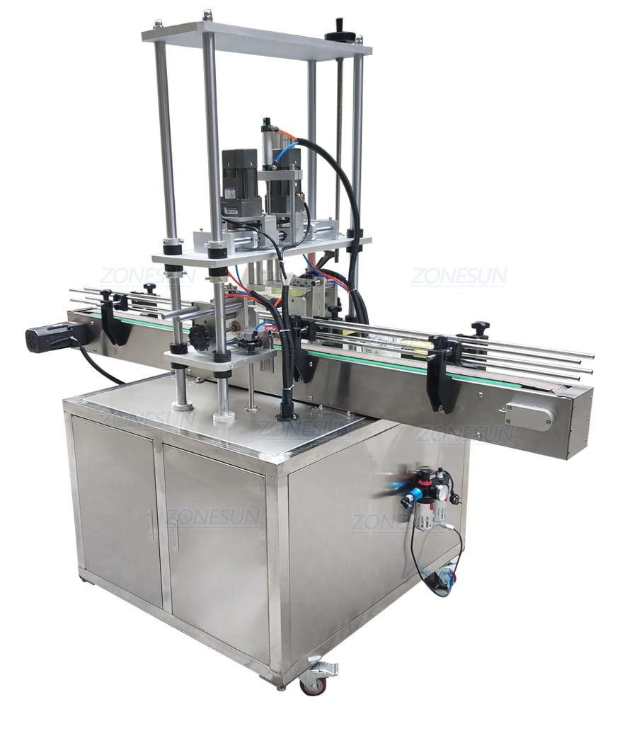 ZONESUN ZS-XG440A Full Automatic Bottle Capping Machine-ZONESUN TECHNOLOGY LIMITED
