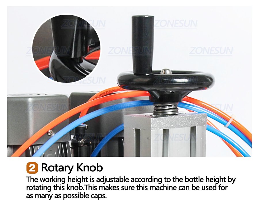 Desktop Bottle Capping Machine-ZONESUN TECHNOLOGY LIMITED
