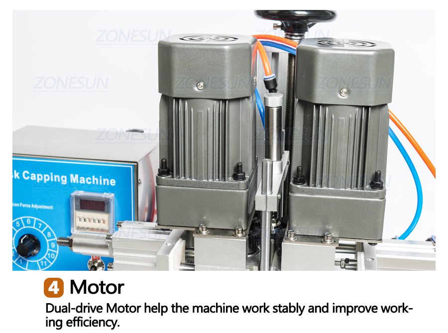 Desktop Bottle Capping Machine-ZONESUN TECHNOLOGY LIMITED