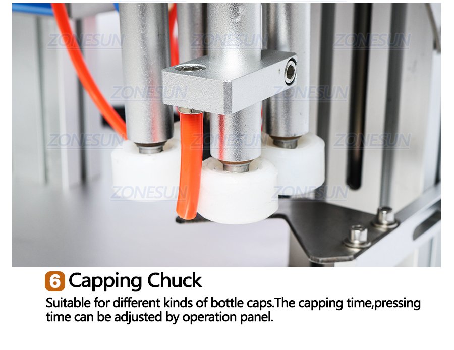 Desktop Bottle Capping Machine-ZONESUN TECHNOLOGY LIMITED