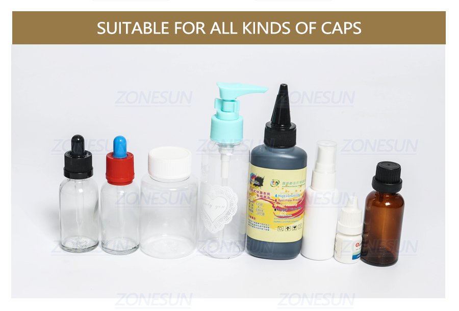 Desktop Bottle Capping Machine-ZONESUN TECHNOLOGY LIMITED