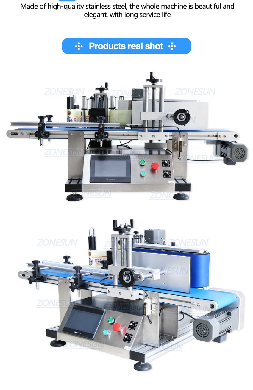 ZONESUN Automatic Round Bottle Labeling Machine-ZONESUN TECHNOLOGY LIMITED