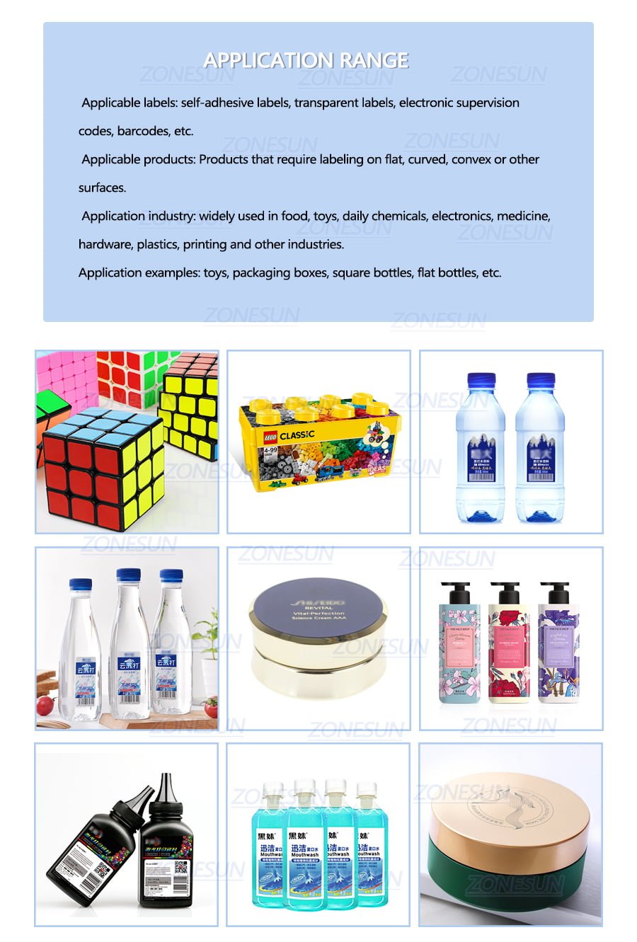 ZONESUN ZS-TB803 Full Automatic Labeling Machine-ZONESUN TECHNOLOGY LIMITED