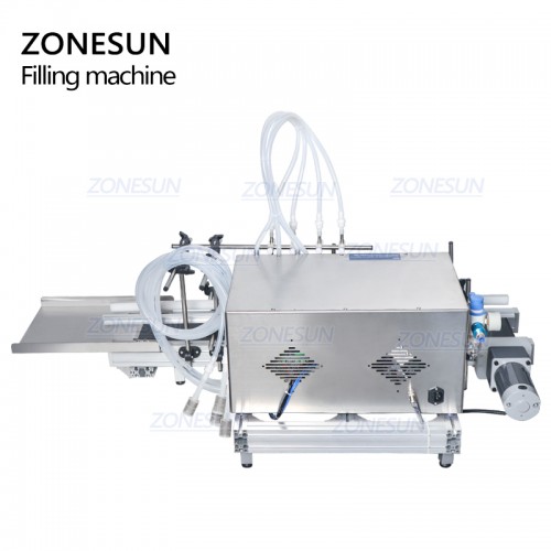 ZONESUN Automatic Magnetic Pump Liquid Filling Machine
