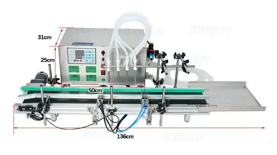 Liquid Filling Machine-ZONESUN TECHNOLOGY LIMITED