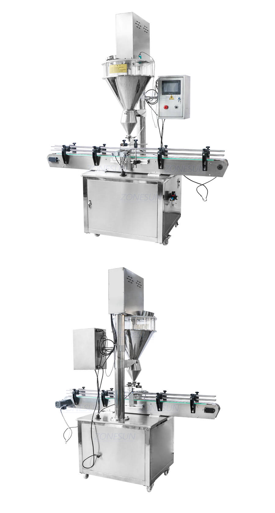 Automatic Powder Filling Machine For Curry Powder Matcha Powder-ZONESUN TECHNOLOGY LIMITED