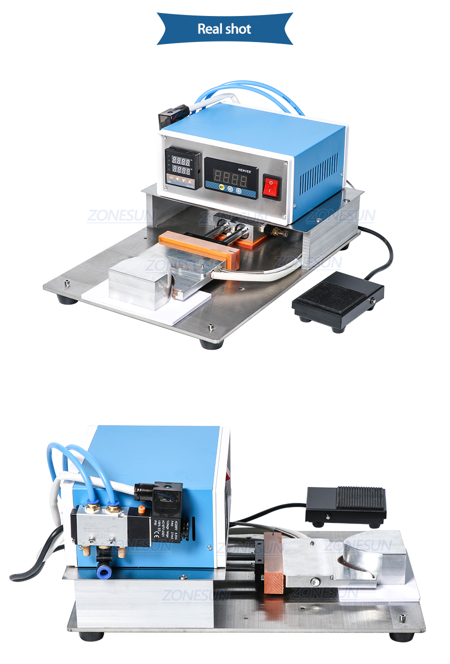 ZONESUN Nose Bridge Welding Making Machine For N95 Face Mask-ZONESUN TECHNOLOGY LIMITED