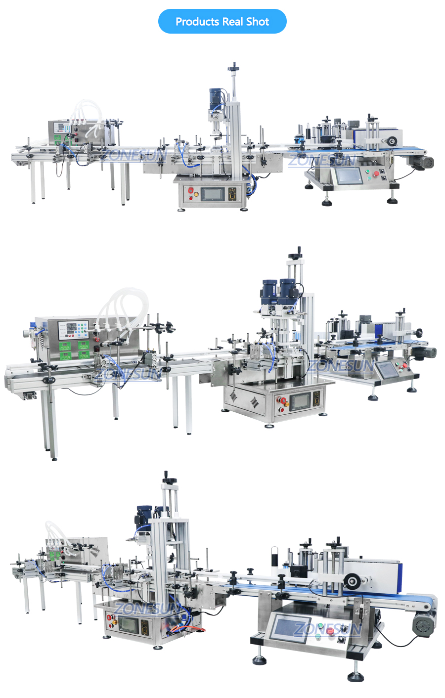 ZONESUN ZS-FAL180 Automatic Desktop Production Line-ZONESUN TECHNOLOGY LIMITED