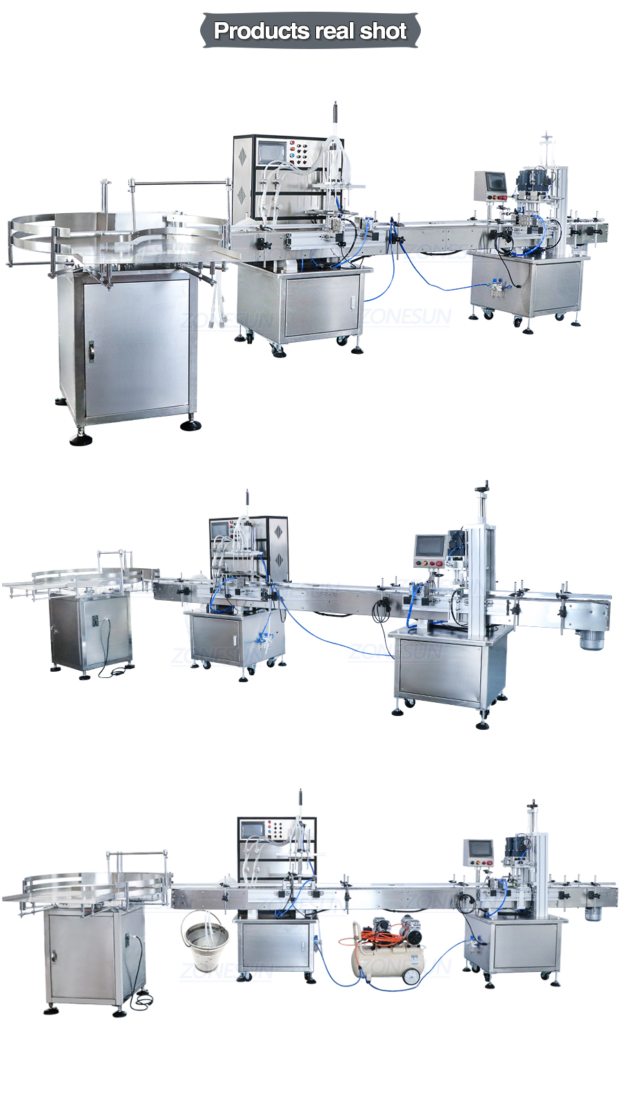 ZONESUN ZS-180P Automatic Product Production Line-ZONESUN TECHNOLOGY LIMITED