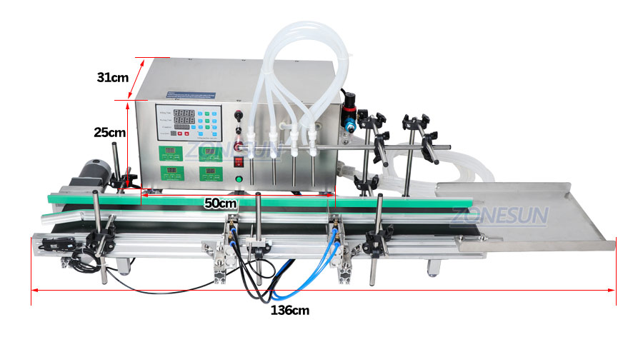 ZONESUN ZS-FAL180 Automatic Desktop Production Line-ZONESUN TECHNOLOGY LIMITED