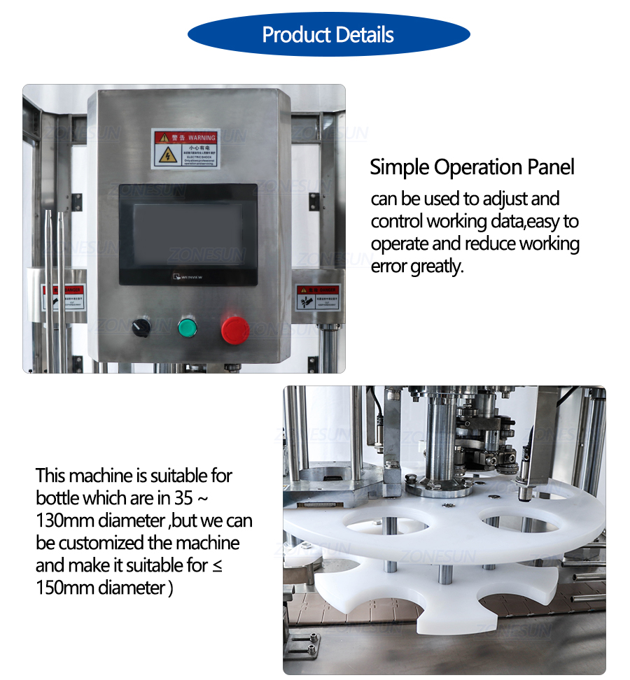 Tin Aluminum Can Sealing Machines-ZONESUN TECHNOLOGY LIMITED