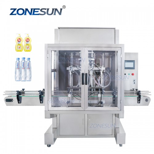 ZONESUN ZS-SV4G Automatic Paste Servo Filling Machine