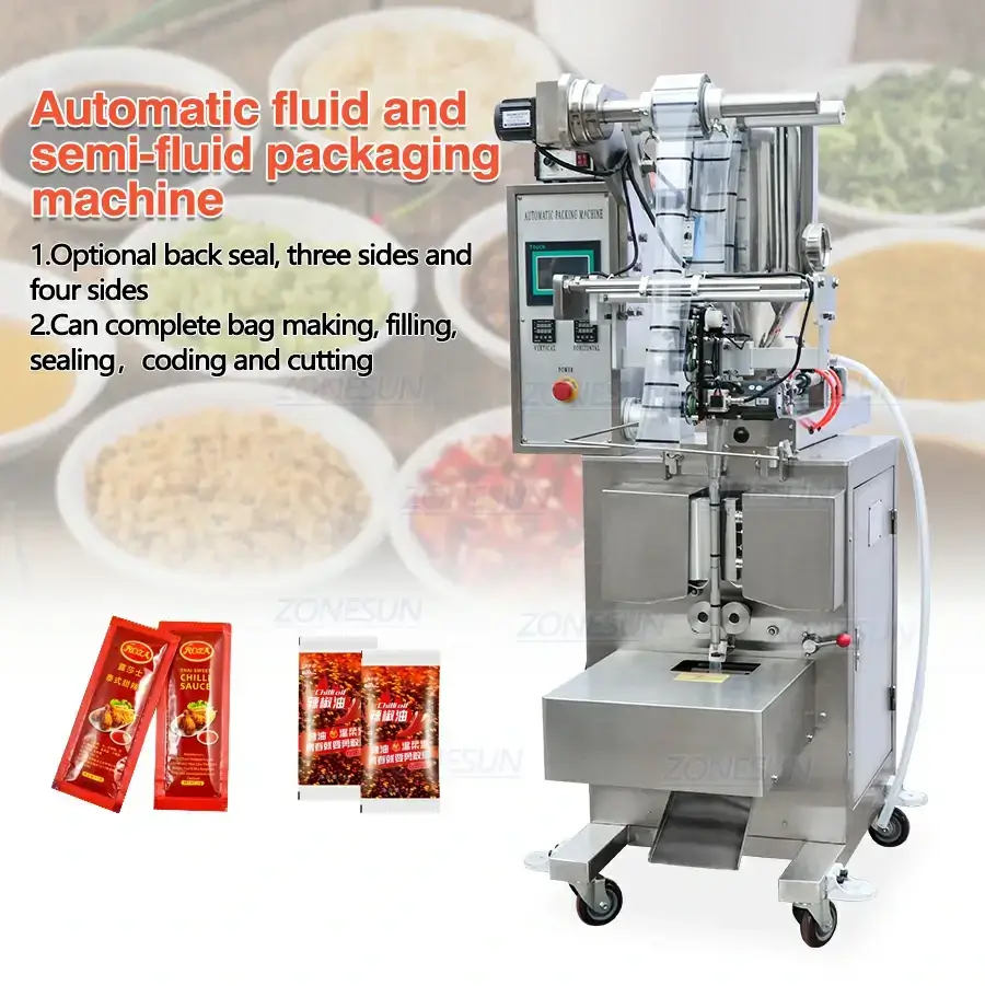 Paste Filling And Sealing Machine-ZONESUN TECHNOLOGY LIMITED