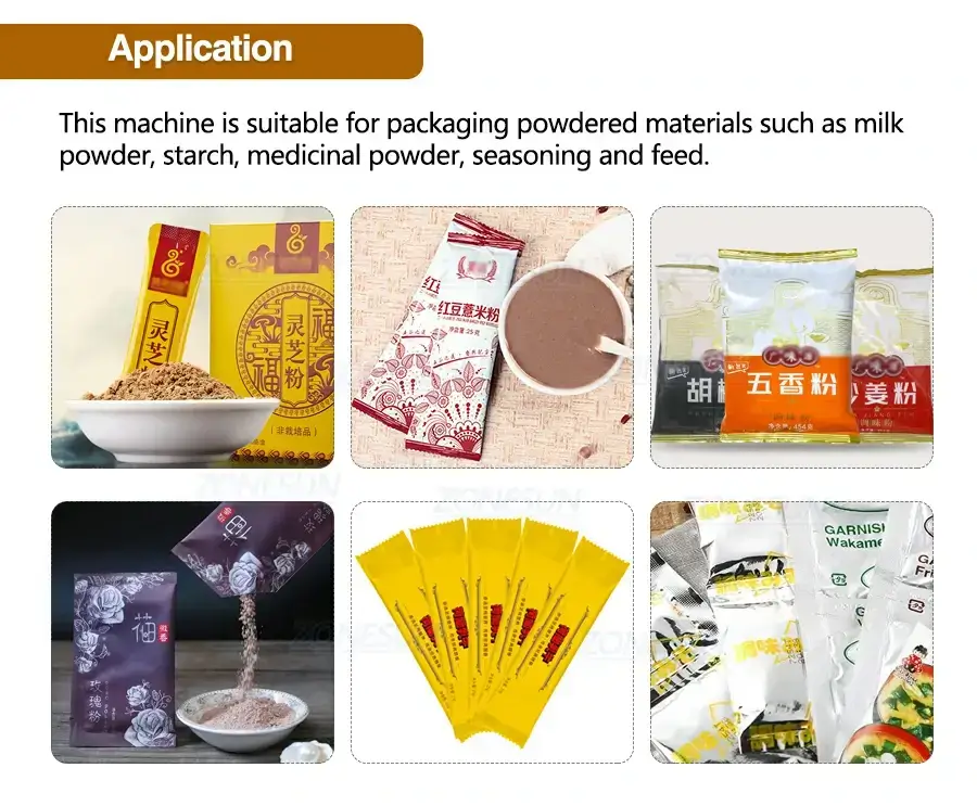 Powder Filling Sealing Machine-ZONESUN TECHNOLOGY LIMITED