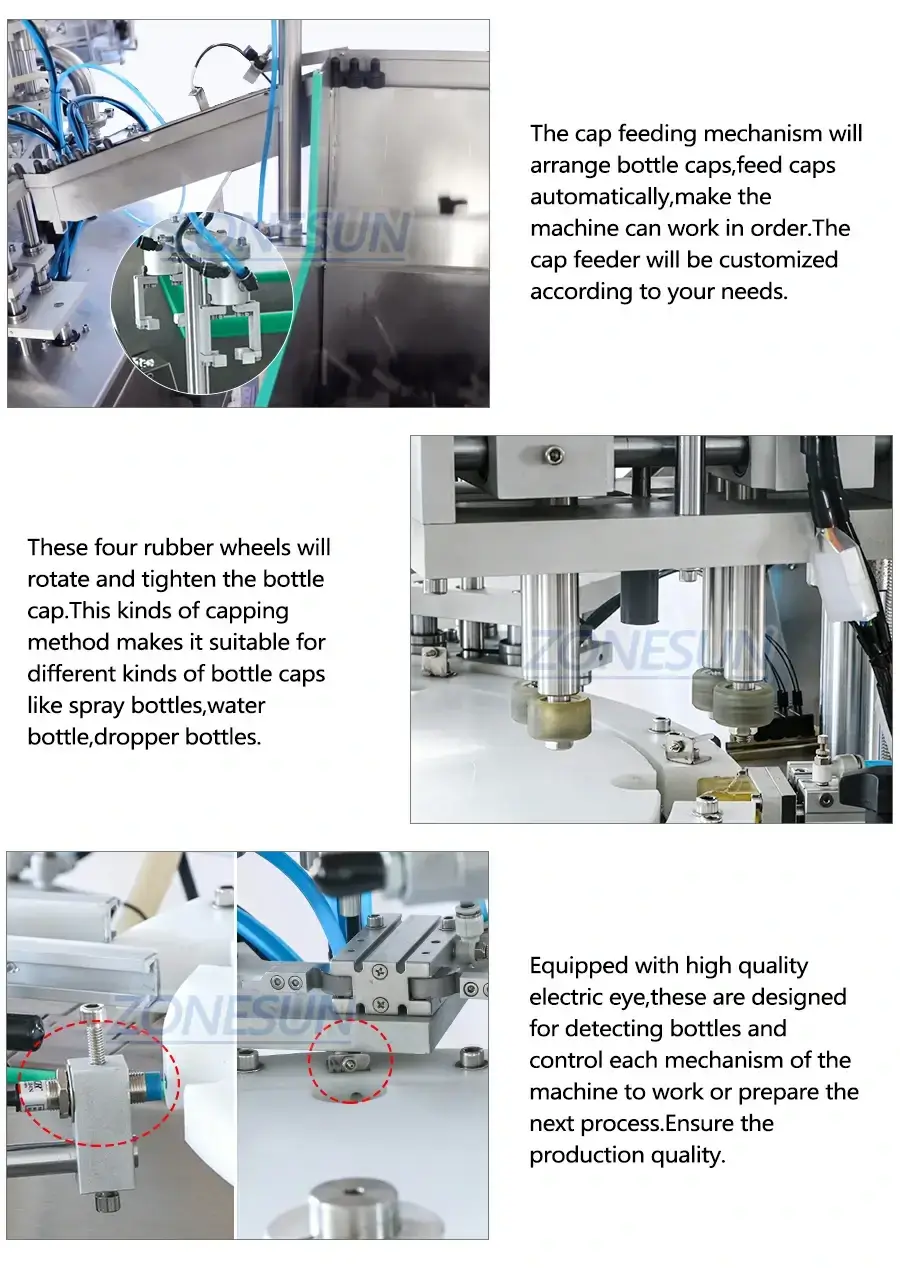 Vial Filling And Cappping Machine-ZONESUN TECHNOLOGY LIMITED