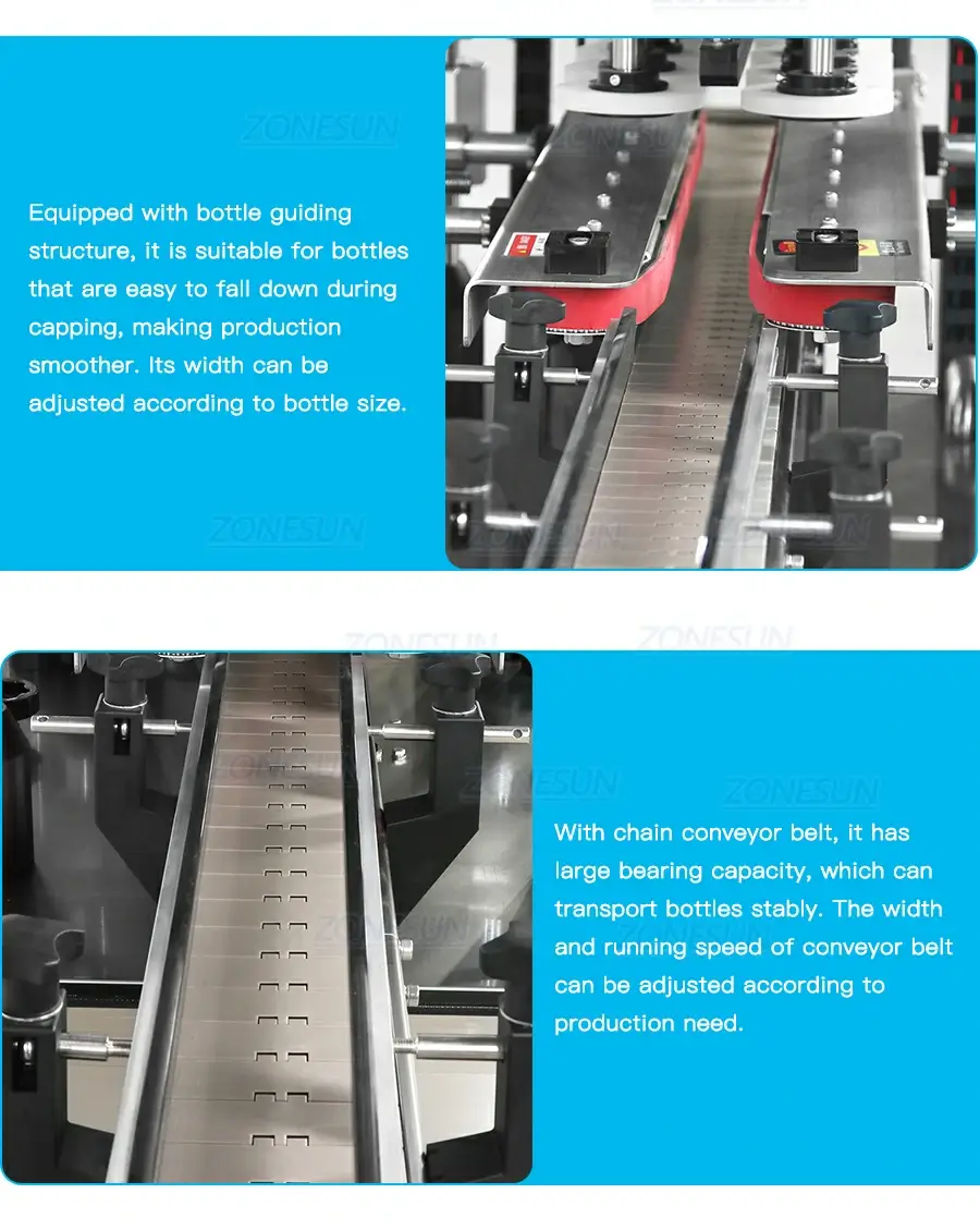 ZONEUSN ZS-XG440B Automatic High Speed Capping Machine-ZONESUN TECHNOLOGY LIMITED