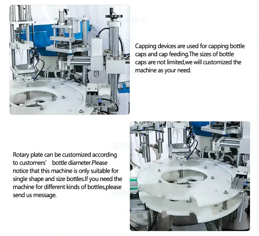 Full Automatic Filling Capping Machine-ZONESUN TECHNOLOGY LIMITED
