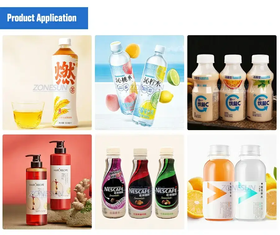 Automatic High-speed Servo Filling And Capping Machine-ZONESUN TECHNOLOGY LIMITED
