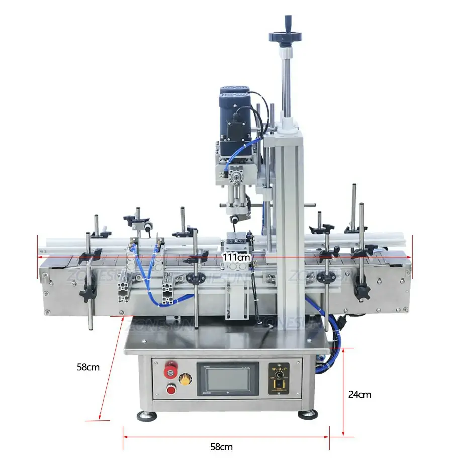 Automatic Filling Capping And Labeling Machine-ZONESUN TECHNOLOGY LIMITED