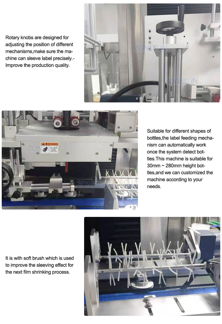 Sleeve Labeling Machine-ZONESUN TECHNOLOGY LIMITED