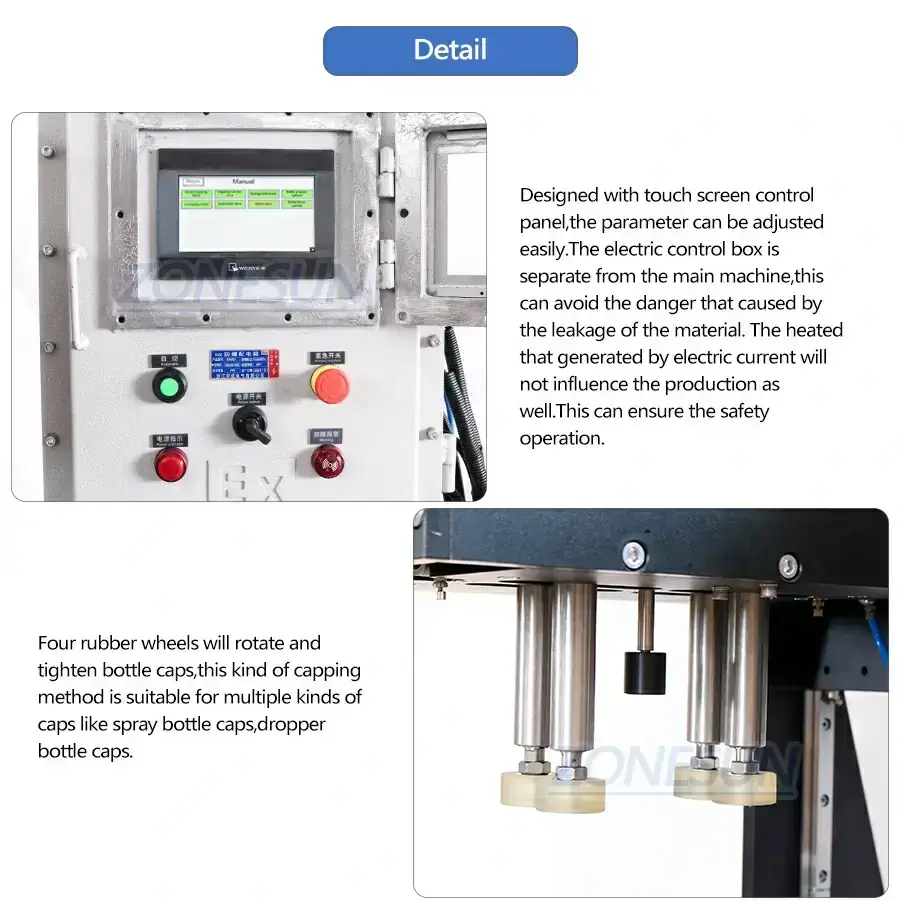 Automatic Explosion-proof Capping Machine-ZONESUN TECHNOLOGY LIMITED