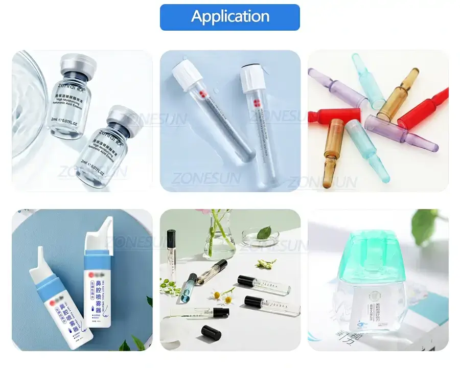 10 Head Vaccine Bottle Filling Machine-ZONESUN TECHNOLOGY LIMITED