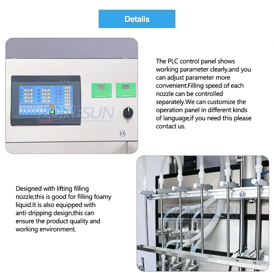 Magnetic Pump Filling Machine With Dust Cover-ZONESUN TECHNOLOGY LIMITED