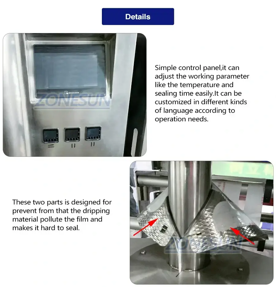 10 Heads Weighing Packaging Machine-ZONESUN TECHNOLOGY LIMITED