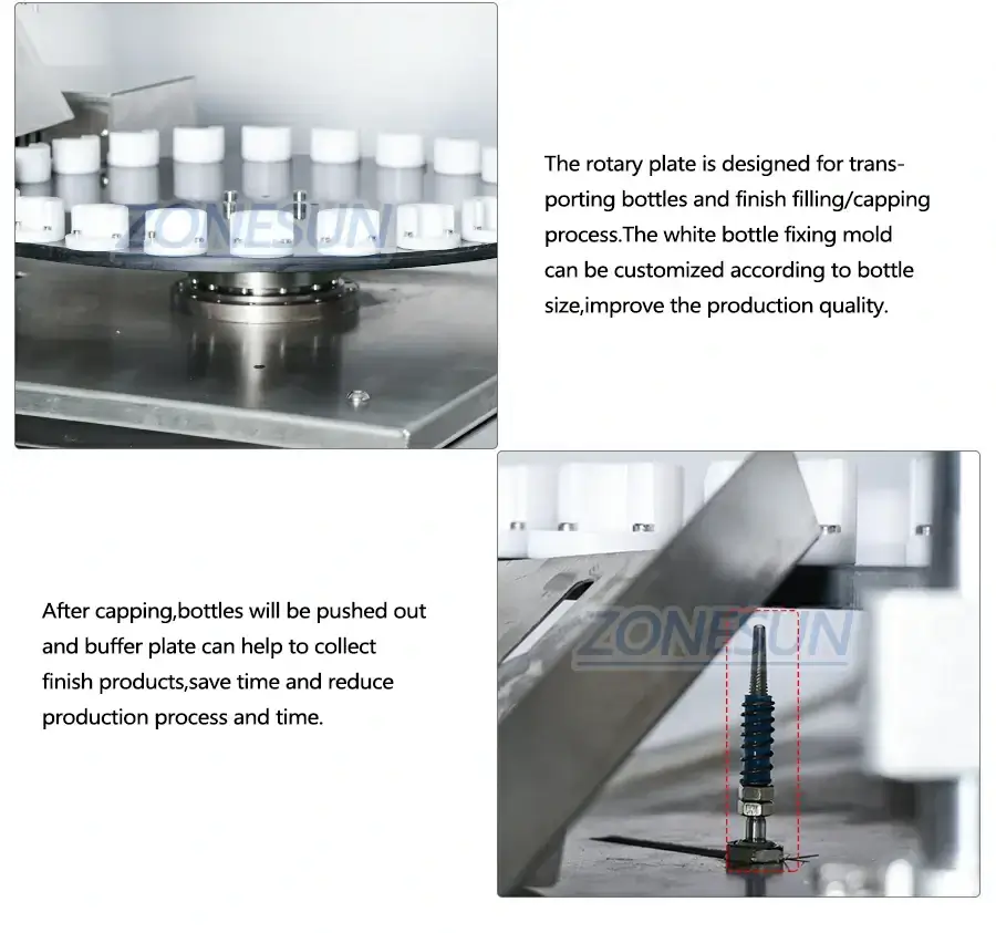 Desktop Filling And Capping Machine-ZONESUN TECHNOLOGY LIMITED