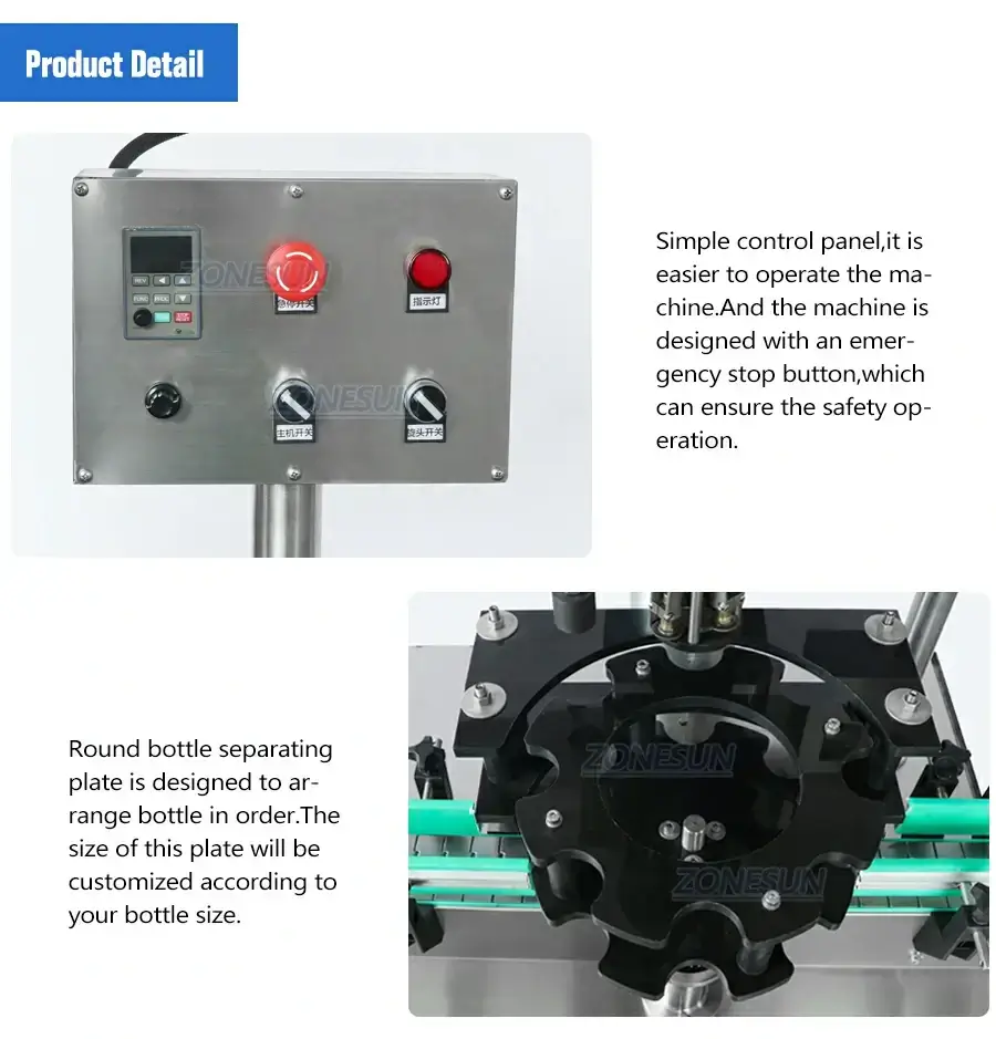 Automatic ROPP Capping Machine-ZONESUN TECHNOLOGY LIMITED