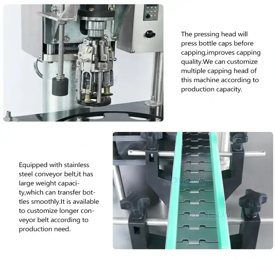 Automatic ROPP Capping Machine-ZONESUN TECHNOLOGY LIMITED