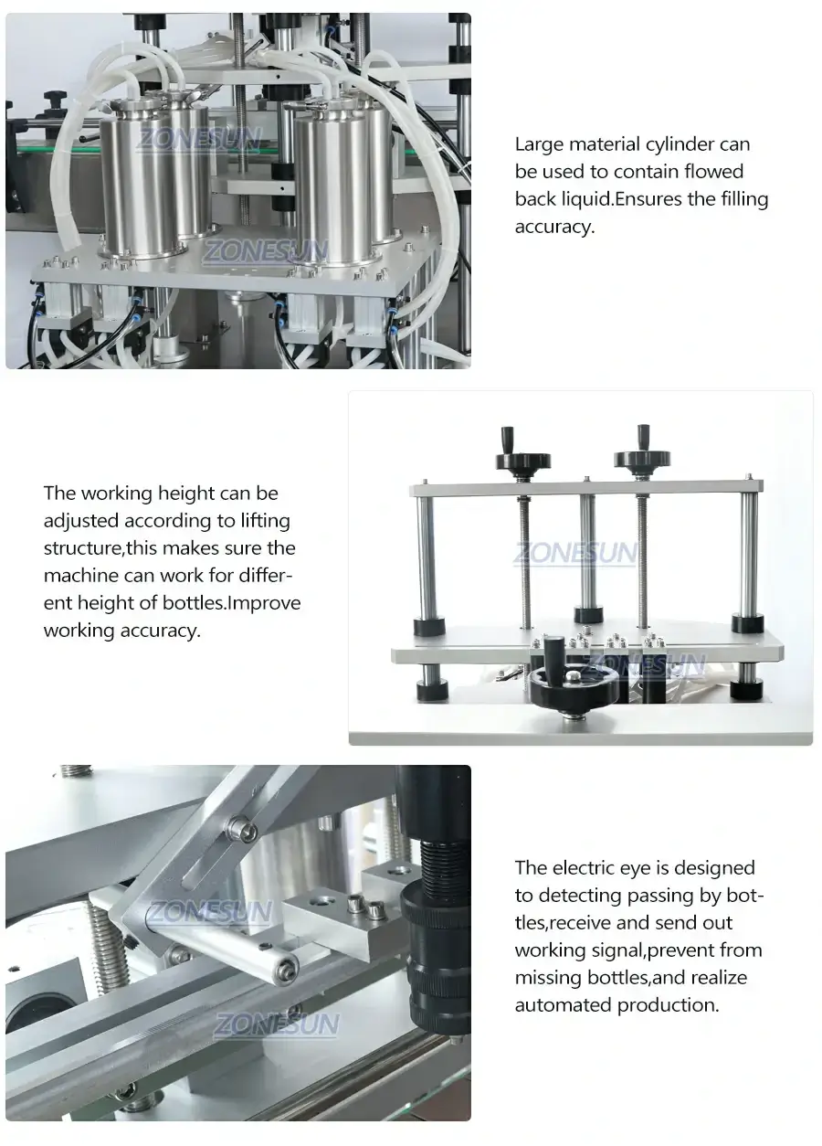 Vacuum Perfume Filling Machine-ZONESUN TECHNOLOGY LIMITED