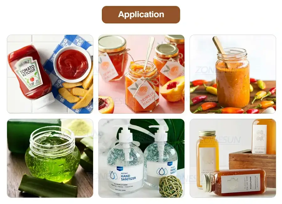 Rotor Pump Paste Filling Machine-ZONESUN TECHNOLOGY LIMITED