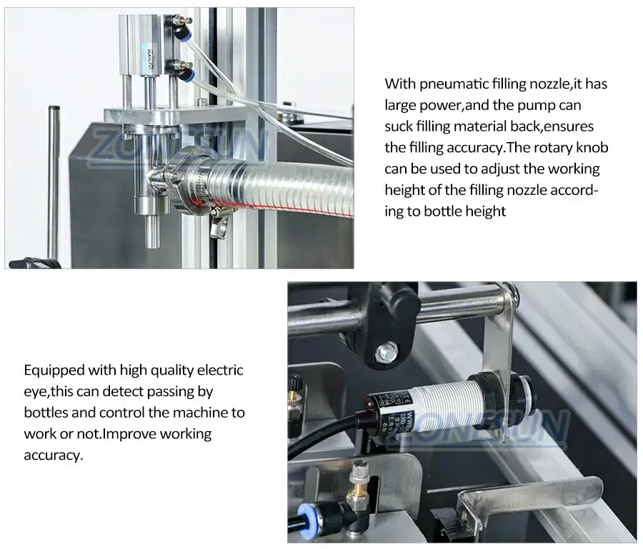Rotor Pump Paste Filling Machine-ZONESUN TECHNOLOGY LIMITED