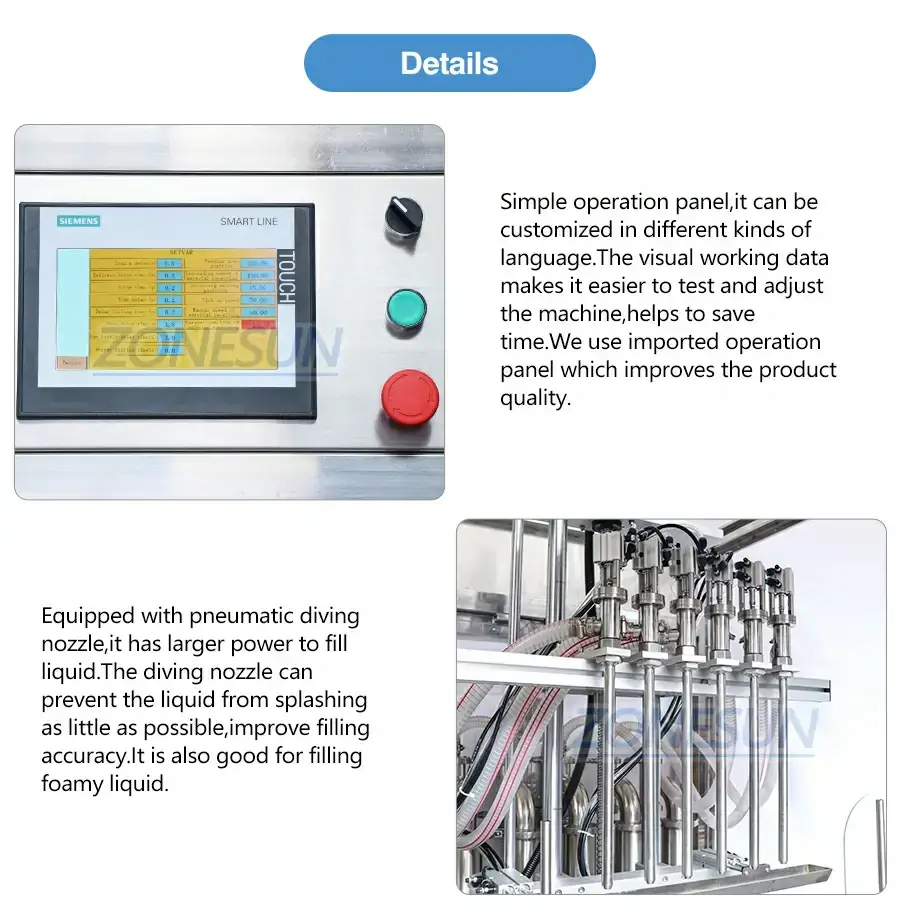 Piston Liquid Filling Machine-ZONESUN TECHNOLOGY LIMITED