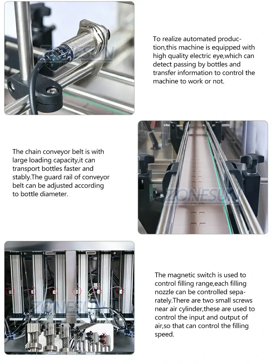 Piston Liquid Filling Machine-ZONESUN TECHNOLOGY LIMITED