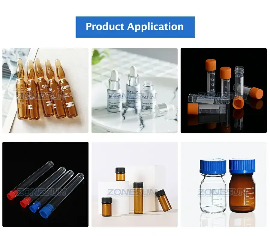 Small Bottles Filling Machine-ZONESUN TECHNOLOGY LIMITED
