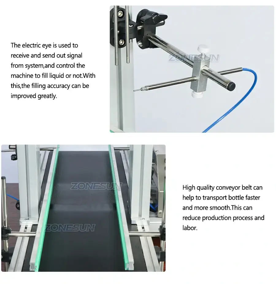 Small Bottles Filling Machine-ZONESUN TECHNOLOGY LIMITED