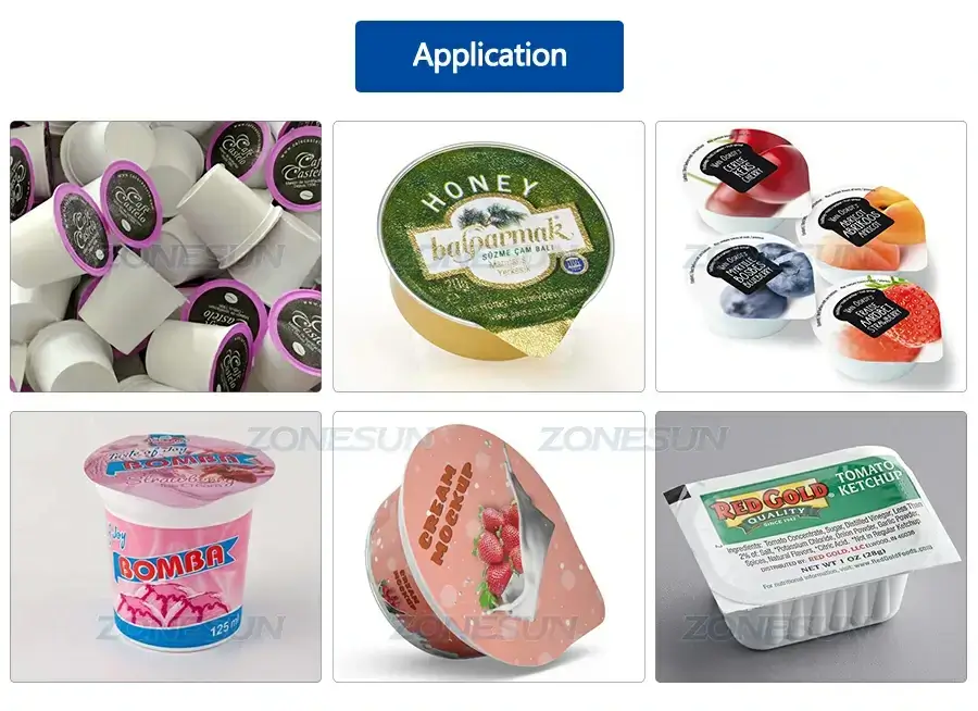 Rotary Cup Filling Sealing Machine-ZONESUN TECHNOLOGY LIMITED
