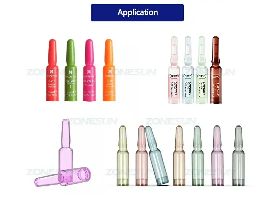Plastic Ampoule Filling Sealing Machine-ZONESUN TECHNOLOGY LIMITED
