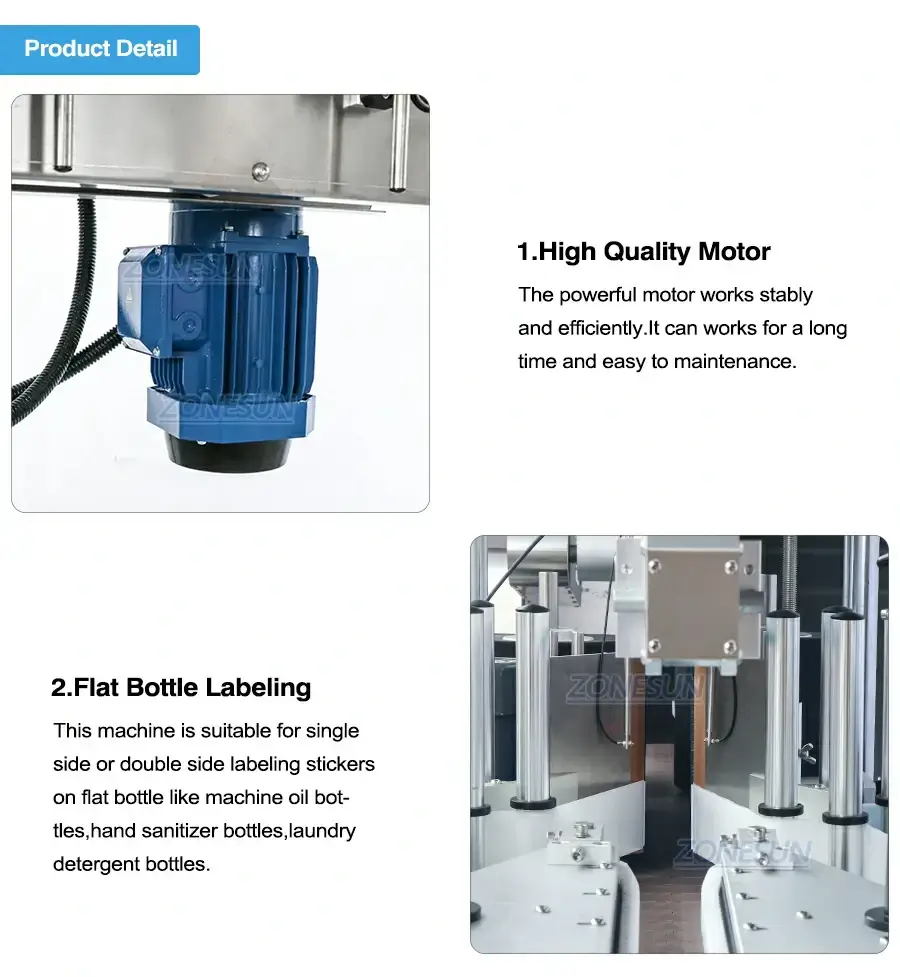 Double Size Labeling Machine-ZONESUN TECHNOLOGY LIMITED