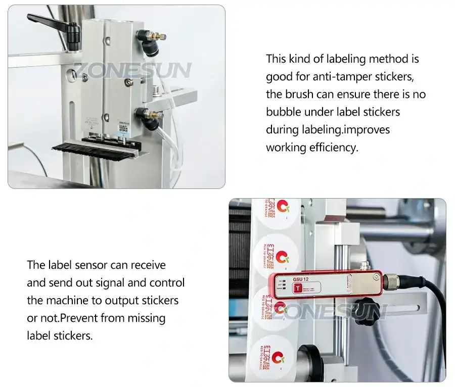Sealing Corner Labeling Machine-ZONESUN TECHNOLOGY LIMITED